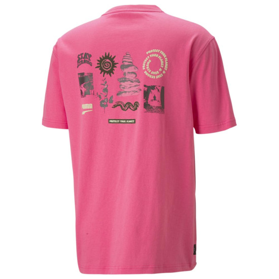 Puma Ανδρική κοντομάνικη μπλούζα Downtown Graphic Tee Puma Ανδρική κοντομάνικη μπλούζα Downtown Graphic Tee